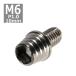  колпак болт M6×10mm P1.0 конус ракушка нержавеющая сталь серебряный 1 шт TB0247