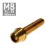  колпак болт M8×40mm P1.25 конус ракушка нержавеющая сталь Gold 1 шт TB0334