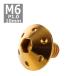  кнопка болт M6×10mm P1.0 отверстие head нержавеющая сталь Gold 1 шт TR0064