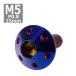  кнопка болт M5×15mm P0.8 отверстие head нержавеющая сталь жарение titanium цвет 1 шт TR0075