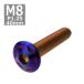  кнопка болт M8×40mm P1.25 Star head нержавеющая сталь жарение titanium цвет 1 шт TR0531