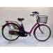 [ used ] Panasonic gyuto plus color : pink 26 -inch 8.9Ah battery with charger * Seino Transportation branch cease delivery commodity 