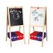 Cra-Z-Art 3-in-1 Smartest Artist Standing Easel- Chalk Board, Dry Erase Board and Storage