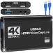 Rybozen 4K аудио плата оцифровки видеоизображений USB3.0 HDMI видео колпак коричневый устройство полный HD 1080P игра видеозапись Live распределение 