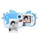 2.5K Cute Kids Instant Camera 12MP Kids Digital Camera Childeren Instant Print Camera with 2.4-inch IPS Screen 10X Digital Zoom Cute Filters Video Rec