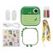 Kids Printer Camera, DIY Doodle Thermal Printing Cartoon Dinosaur Appearance Instant Camera Toy Camera for Travel