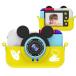 AMEIYUN Cartoon Digital Camera Student Holding Sports Camera, 2.4 Inch HD Screen Digital Mini Camera Kids Cartoon Cute Mouse Camera Toys Outdoor Photo