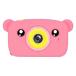 AMEIYUN Kids Camera, 12MP 1080P Mini Child Video Camera, 2 Inches IPS Screen Mini Camera Toy Gift for Kids (Pink)