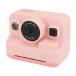 Kids Instant Print Camera, 1080P 12MP Children Print Camera with 3 Roller Photo Paper, Selfie Camera Christmas Birthday Surprise for Boys Girls (Pink)