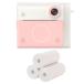 jiahesuw Children Instants Print Camera Kids Video Photography Digital Photo Camera Toy Thermals Printer for Boy Girls Birthday