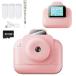 Funio Kids Camera Instant Print, Children*s Mini Camera with 32GB Card, Gift for Boy and Girl, Play Games/Play Music and Video, Blue, Pink & Purple