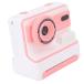 Kids Camera Instant Print, 48MP Instant Print Camera with 3 Rolls Print Paper, HD Screen Thermal Printing Toddler Digital Camara for Girls Boys (Pink)