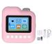 Instant Camera,Portable Travel Print Digital Camera Toy for Outdoor Travel (Pink)