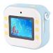 Instant Print Camera for Kids, 48MP 1080P Dual HD Selfie Instant Cameras with 8X Digital Zoom, 2.4 in Screen Compact Portable Photo Cameras for Toddle