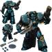 JOYTOY Warhammer 40K Alpha Legion 1/18 Action Figures Alpha Legion Lernaean Terminator with Volkite Charger Model Collection