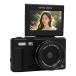 5K 75MP Digital Camera with 18X Zoom & 180° Flip Screen, WiFi Auto Focus Camera for Travel Vlogging, YouTube Content Creation and Photography (32GB)