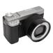 Yoidesu 80MP Digital Camera 5K WiFi Vlogging Camera with 3 Inch 180 Flip Screen and 18X Zoom for Photography Video Autofocus Selfie