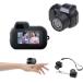 Zoomu Mini Camera Keychain, 1080 P Small Body Camera, Tiny Cameras, Mini Keychain Cameras with Screen, Tiny Nostalgia Cam, Key Chain Cam That Works fo