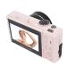 Yoidesu 5K Digital Camera 75MP WiFi 18X Zoom Camera with 3.0 Inch 180 Flip Screen 52mm Wide Angle Lens Macro Lens LED Fill Light 32GB Card for Vloggin