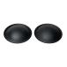 [ with defect ][2 piece set ] speaker center cap diameter 45mm poly- Pro pi Len PP &amp; Cross black 