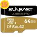 5ĥå SUNEAST SE-MSDU1064B185 ULTIMATE PRO GOLD microSDXC Card 64GB 15P