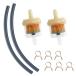  all-purpose gasoline filter 10 point set fuel filter fuel hose rust catch gas hose fuel filter inside diameter 6mm motorcycle self 