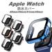  Apple watch cover waterproof 45mm 44mm applewatch 40mm 41mm case high class protective cover series series se 4 5 6 7 8 Flat metallic mat 