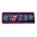 The Rolling Stones утюг patch | нашивка The * low кольцо * Stone zBordered No Filter Licks