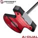  ограниченное количество ODYSSEY Ai-DUAL Square 2 Square 1/2-BALL BROOMSTICK MAX короткая клюшка Odyssey e- I двойной квадратное 2 квадратное половина мяч BMS Max 