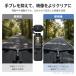 �A�N�V�����J���� 4K �|�P�b�g�J���� �莝���B�e�p ���^ �^�b�`�p�l�� ���E330�� �� 2400mAh ��e�ʃo�b�e���[ ���掿 Vlog ���s ���B�� �C�w���s �֘A�摜5