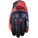 FIVE пять 3882020110535 TFX4 : BLACK FLUO ORANGE L перчатка для мотоцикла 