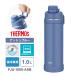  вакуум изоляция спорт бутылка 1.0L пепельно-голубой Carry петля есть термос специальный THERMOS ( Thermos ) FJU-1000-ASB*