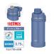  вакуум изоляция спорт бутылка 0.75L пепельно-голубой Carry петля есть термос специальный THERMOS ( Thermos ) FJU-750-ASB*