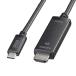 USB Type-C -HDMIѴ֥ 8Kб (֥å2m) SANWA SUPPLY (掠ץ饤) KC-ALCHD8K20
