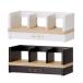  Koizumi Famio стол полка FDA-812 MOWH белый FDA-813 MOBK черный 2. розетка планшет подставка Koizumi fani Tec KOIZUMIfa Mio 