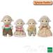  Sylvanian Families кукла [ овца Family ] FS-42 игрушка кукольный дом Sylvanian Families Epo k фирма EPOCH
