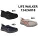  Asics жизнь War машина женский 3E соответствует JIS стандарт ..LIFE WALKER W018 1242A018 FLC307 пришедший на смену модель День почитания пожилых людей День матери ходьба обычно li - bili входить .