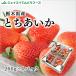  strawberry Tochigi prefecture production .....4 pack ( approximately 260g×4) bead number incidental strawberry fruit gift * one part region is postage separately addition tta05