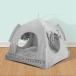  pet house dome type pet bed cat for small dog folding ... tent cushion kennel dog bed cat small shop cat bed 