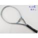  б/у теннис ракетка Prince o-s Lee XF скорость порт серебряный OS+ 2008 год модели [ часть резиновая втулка трещина есть ] (G2)PRINCE O3 XF SP
