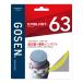 [ предварительный заказ ] Gosen GOSEN струна бадминтон для одиночный обивка en blast 63(EMBLAST 63) 0.63 желтый BSEM63(ye)