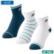  Yonex (YONEX) мужской лодыжка носки 3 пара комплект (080) ассортимент / 19236Y-080