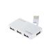 ���쥳�� USB2.0 �ϥ� 4�ݡ��� �Х��ѥ ����ѥ��� �����֥��Ǽ �ۥ磻�� U2H-YKN4BWH
