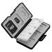  Elecom память футляр для карточек SD кейс пластик SD6 листов + microSD6 шт. входит черный CMC-SDCPP12BK