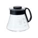 HARIO (�n���I) V60 �����W�T�[�o�[ 600ml 2~5�t�p �u���b�N �R�[�q�[�T�[�o�[ �ϔM�K���X ���{�� XVD-60B