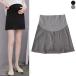  maternity skirt summer skirt summer stylish on goods plain large size lady's put on .. maternity wear waist adjustment .. clothes production front lining attaching maternity 