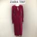  Zara TRF женский длинный One-piece формальный bell спальное место другой . платье розовый 