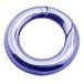  серебряный kla springs Class p примерно 15x15mm /1 шт / rhodium цвет покрытие застежка sc15w