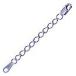  серебряный 925 регулировщик end детали примерно 80mm /10 шт / sv925 rhodium цвет покрытие 