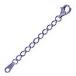  серебряный 925 регулировщик end детали примерно 80mm /10 шт / sv925 rhodium цвет покрытие 